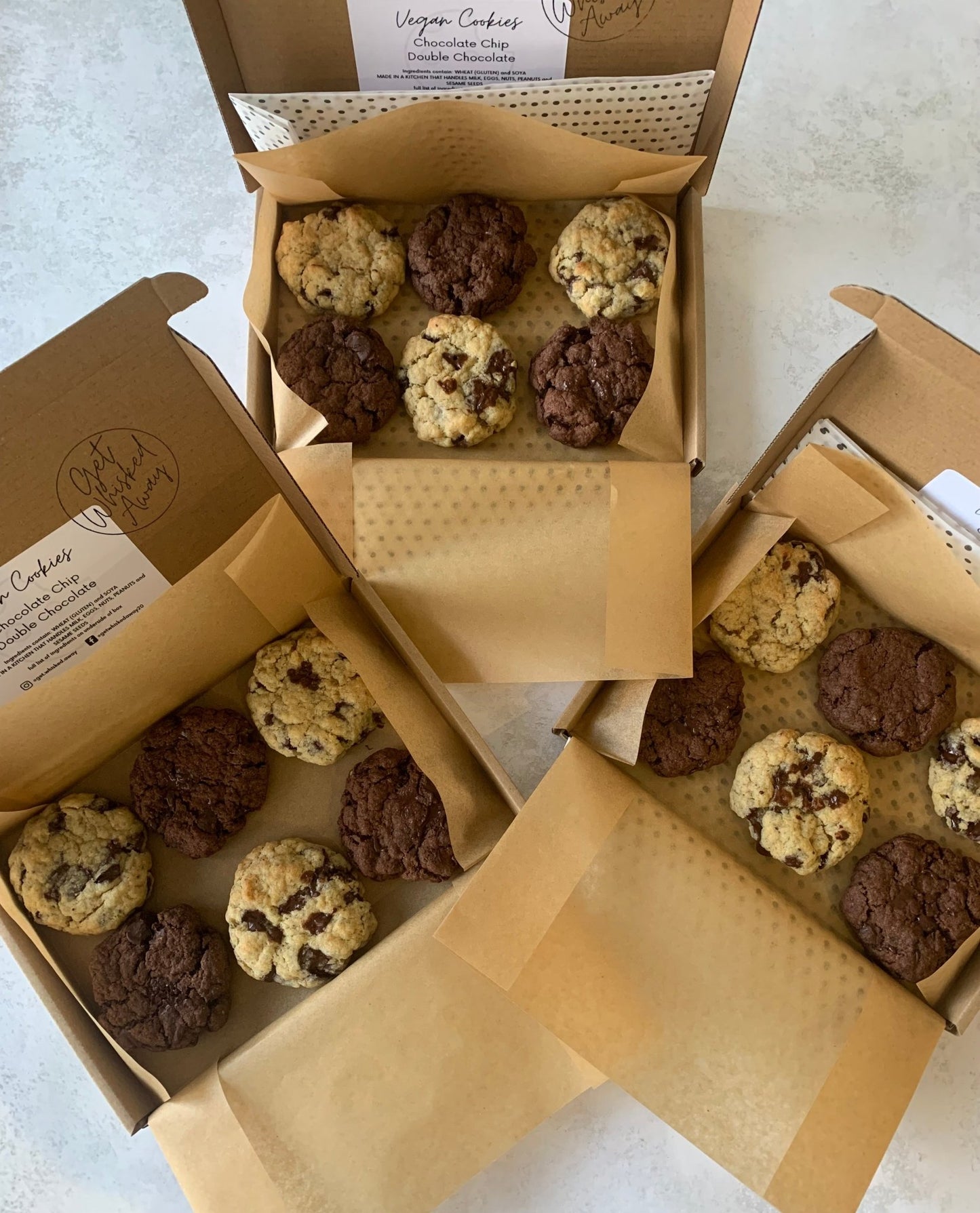 Vegan Box of 6 - Get Whisked Away Cookies