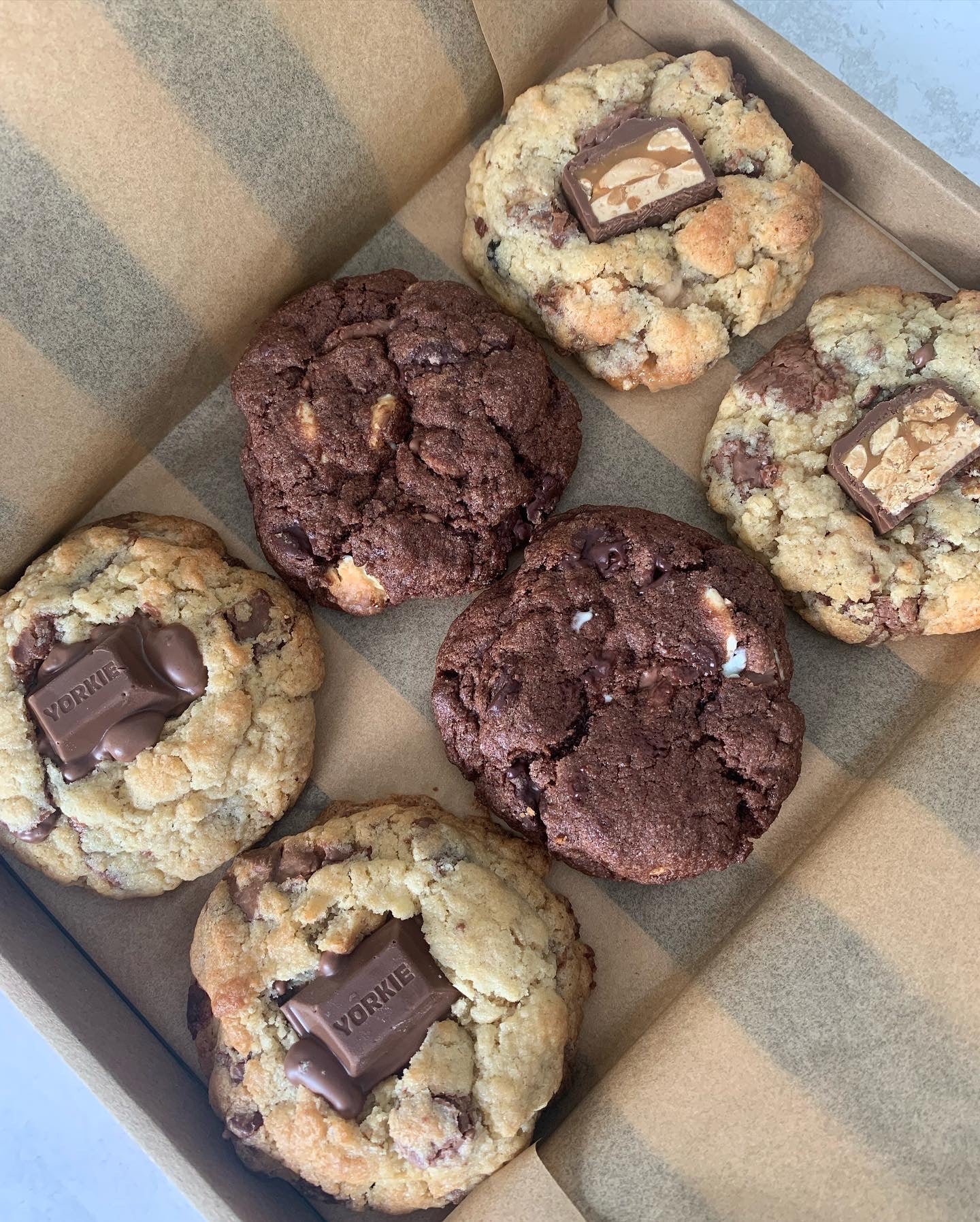 Father's Day Cookies Box of 6 - £14 (dispatch Thursday 18th June)