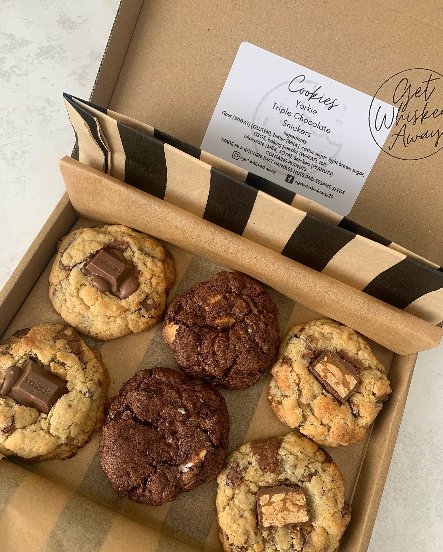 Father's Day Cookies Box of 6 - £14 (dispatch Thursday 18th June)