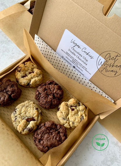 vegan box of 6 cookies